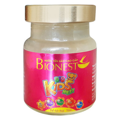 Bộ 10 lọ Yến sào Bionest Kids cao cấp