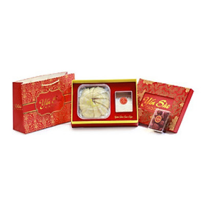 Hộp Quà Vuông Tổ Yến Sào Yến Rút Lông 100g Yến Nha Trang Khánh Hòa ( 10 Tổ/100g )