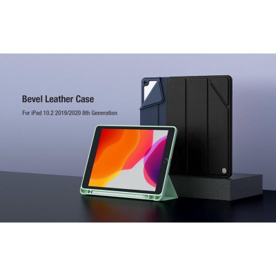 Bao da cho iPad Mini 7 , Mini 6 hiệu NILLKIN BEVEL LEATHER CASE - Hàng chính hãng