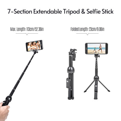 Gậy Selfie Yunteng 2 trong 1 có thể gập lại 
