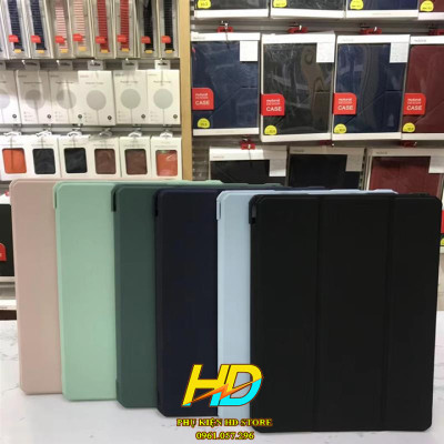 Bao Da Cao Cấp Dành Cho iPad Pro 11 inch 2021/2020/2018 (Dùng Chung) Chính Hãng Mutural Folio Case Lưng Trong Suốt, Chống Sốc, Có Ngăn Đựng Bút Tiện Lợi - Hàng Chính Hãng