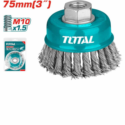 CHÉN CƯỚC THÉP XOẮN 75MM, 100MM, 125MM TOTAL TAC32031.2, TAC32042, TAC32051 - HÀNG CHÍNH HÃNG