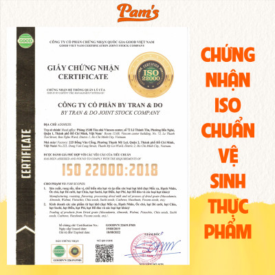 Combo Mẹ Bầu - Hạnh Nhân Mỹ + Nhân Óc Chó Chile Pam