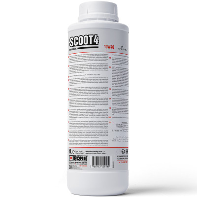 Nhớt Tay Ga 4T Scooter Ipone Scoot 4 10W-40 (1L) - Hàng Chính Hãng