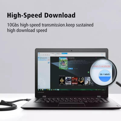 Ugreen UG11267NW106TK 20M màu Đen Cáp mạng LAN CAT 7 ftp dây dẹp - HÀNG CHÍNH HÃNG