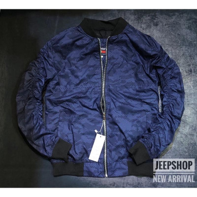 Áo khoác bomber dù phong cách Retro