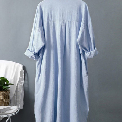 Đầm suông cổ sơ mi Haint Boutique