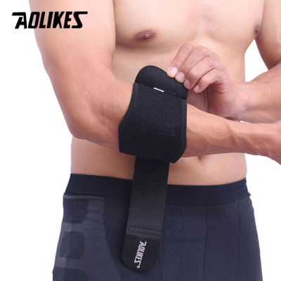 Đai bó cơ khuỷu tay AOLIKES 7947 hỗ trợ khi chơi quần vợt, gym sport elbow support