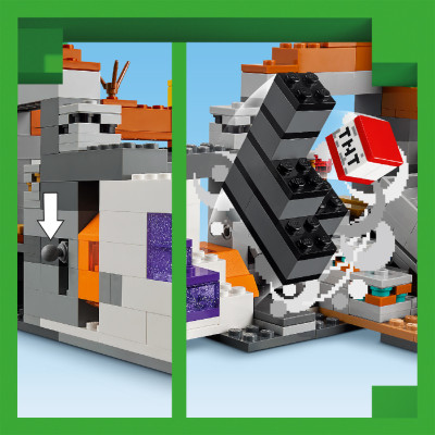 Đồ Chơi Lắp Ráp Hầm Mỏ Vùng Hoang Mạc LEGO MINECRAFT 21263 (538 chi tiết)