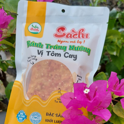 Combo 5 Bì Bánh Tráng Nướng Tẩm Vị Sachi 45gam