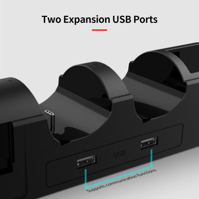 Đế sạc 6 trong 1 iPega PG-9187 thay thế vừa vặn cho Nintendo Switch Pro 