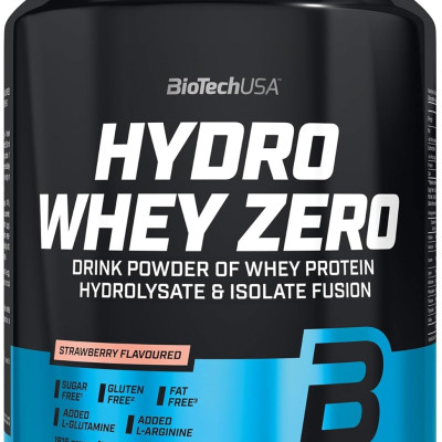 BiotechUSA HYDRO WHEY ZERO, 100% Whey Protein Hydrolyzed (4LBS), Hỗ Trợ Phục Hồi,  Phát Triển Cơ Bắp