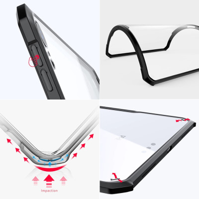 Ốp lưng XUNDD cao cấp chống sốc, mặt lưng trong suốt bảo vệ iPad 10.2 inch 2019 - Hàng Nhập Khẩu