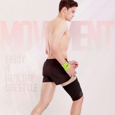 Đai bó bảo vệ cơ đùi AOLIKES A-7956 hỗ trợ chấn thương căng cơ khi chơi thể thao sport thigh support