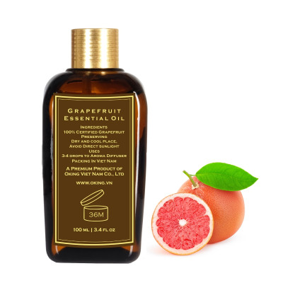 Tinh dầu Bưởi hồng nguyên chất (Pink Grapefruit) 100ml
