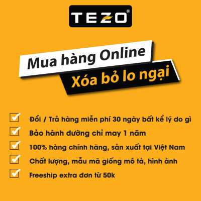 Áo khoác nam TEZO vải gió hai lớp 6 màu kháng nước kháng bụi cản gió giữ ấm cơ thể 2109AG2T01