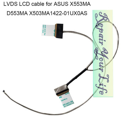 【 Ready stock 】Computer cables LVDS LCD cable for ASUS X553 X553MA X553M D553MA X503M MA R515MA 1422 01UX0AS 01WW0AS 14005 01280200 laptop part