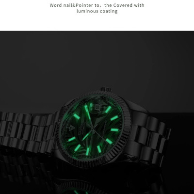 Đồng Hồ Nam Cadisen C8198M Chính Hãng Full Box Chống Nước Kính Chống Xước Dây Thép BH 2 Năm Máy Cơ