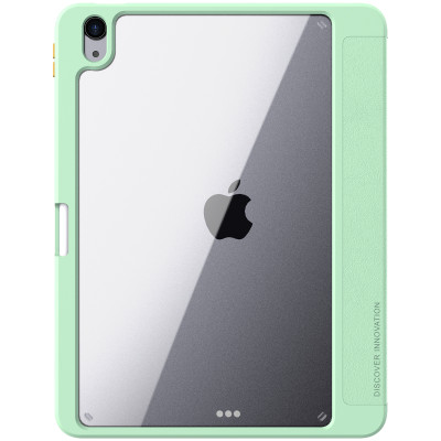 Bao da cho iPad Air 5 2022 10.9 inch Nillkin Bevel Leather Case (Có khe cắm bút Apple Pencil) - Hàng Chính Hãng