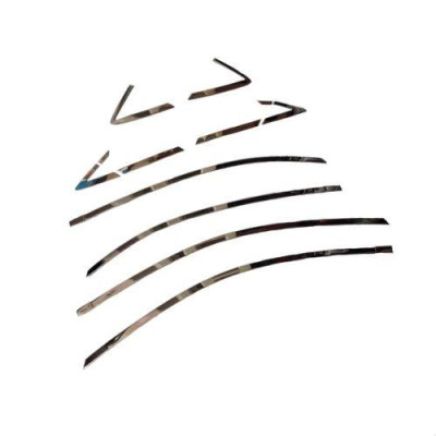 Nẹp viền chân kính, viền cong kính cho xe Toyota Vios 2019-2022