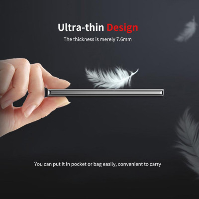 EAGET M1 Portable SSD Type-C USB3.1 512GB Portable Solid State Drive High Speed Metal Portable SSD