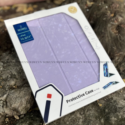 Bao da cho iPad Pro 11 inch M4 2024 hiệu Wiwu Skin Feeling Protective chất liệu TPU silicon chống trầy xước, chống va đập - Hàng chính hãng
