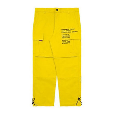 5THEWAY /trademark/ CARGO PANTS in YELLOW aka Quần Túi Hộp Vàng