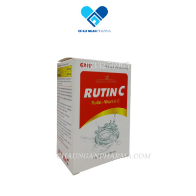 RUTIN C -MDP USA Hộp 100 viên - Hỗ trợ giảm xuất huyết mạch máu, giảm chảy máu chân răng