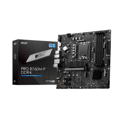 Bo Mạch Chủ Main MSI PRO Z760M-P DDR4 Socket LGA1700 - Hàng Chính Hãng