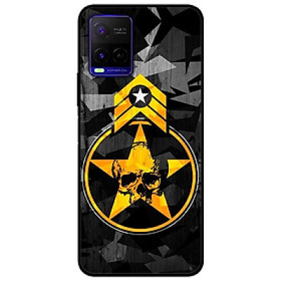 Ốp lưng dành cho Vivo Y21 - Vivo Y21s mẫu Vòng Tròn Sao Vàng