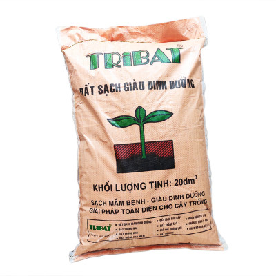 Đất hữu cơ trồng cây đa dụng - Đất sạch Tribat ( 20 dm3 )