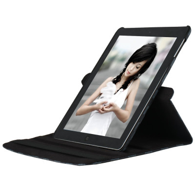 Bao da Caro cho iPad Mini 4 / Mini 5 Xoay 360 hiệu HOTCASE (Smartsleep, chế độ gập đa dạng) - Hàng Nhập Khẩu