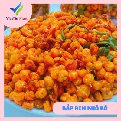 Bắp Sấy Khô Bò Lá Chanh Viettin Mart 1Kg