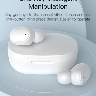 CINCATDY Tai Nghe Bluetooth V5.0 Earbuds Gaming Headphone True Wireless Headset E6S - Hàng Chính Hãng