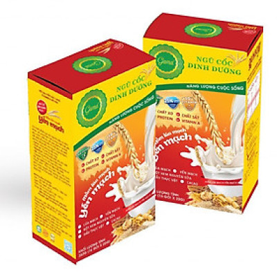 Ngũ Cốc Mầm Lúa Mạch Yến Mạch Gama – Thế Hệ Mới 352g (16 gói*18g)