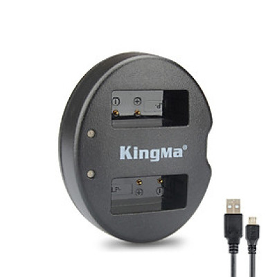 Sạc Kingma LP E8 cho pin máy ảnh Canon 550D, 600D, 650D, 700D...- Hàng chính hãng 