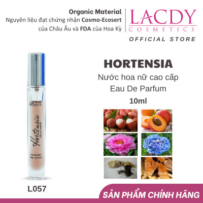 Nước hoa nữ hương Cẩm Tú Cầu HORTENSIA L057 (10ml)