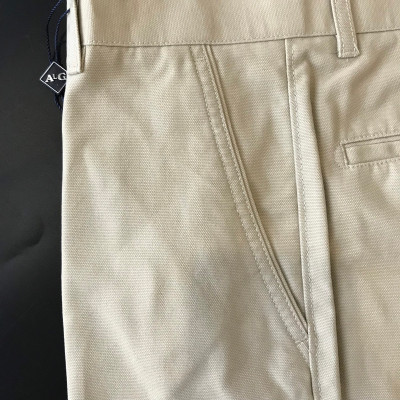 Quần shorts nam Aligro màu be sáng ALGQS1077