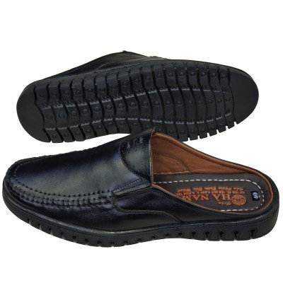 Dép Bít Mũi Nam HÀ NAM Da Bò Thật Cao Cấp GSB2066