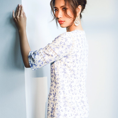 Đầm Suông Linen Charleston DRE137 Thời trang thiết kế Hity