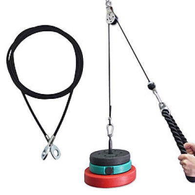 Dây Cáp Nâng Tạ Bọc Nhựa Dài 2M Dùng Cho Máy Phòng GYM, Dụng Cụ Tập Tại Nhà