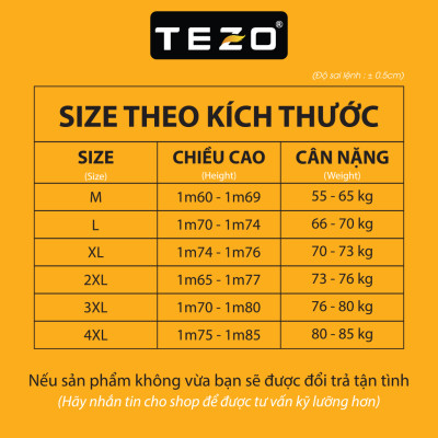 Áo khoác nam TEZO vải gió hai lớp 6 màu kháng nước kháng bụi cản gió giữ ấm cơ thể 2109AG2T01