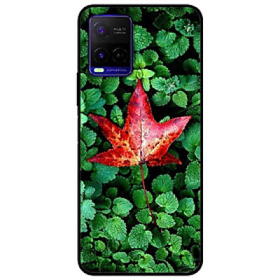 Ốp lưng dành cho Vivo Y21 - Vivo Y21s mẫu Lá Phong Đỏ