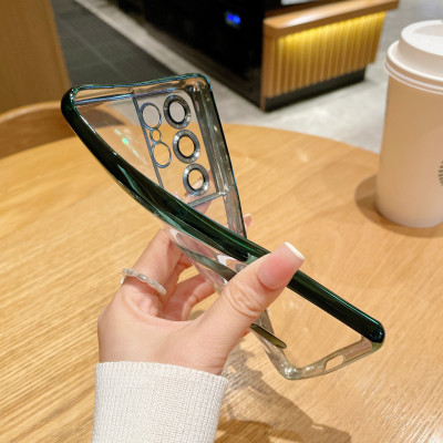 Ốp lưng trong viền màu cao cấp cho Samsung Galaxy S24 Plus, Ốp có hỗ trợ sạc không dây Maq Safe - Hàng nhập khẩu