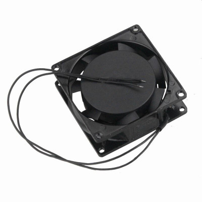 1 pcs Gdstime 80x80mm AC Fan 11V 11V Dual Ball Bearing 1 Wires Metal Cooling Fan 80mm x 11mm 3 inch 8cm PC Case Cooler 8011