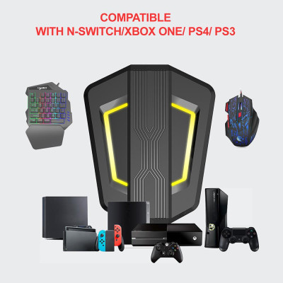 Chuột chơi game có dây HXSJ H300 V100 35 phím một tay P6 