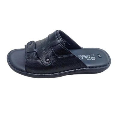 Dép Quai Ngang Nam HÀ NAM Da Bò Cao Cấp DN254