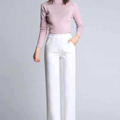 1 Quần tây công sở ống suông rộng, ống đứng, dạng cullotes sang trọng, nữ tính