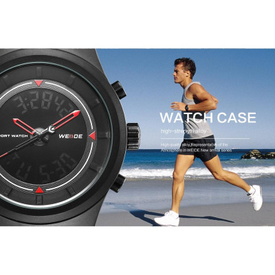 Đồng hồ điện tử kỹ thuật số WEIDE WH7305  thạch anh Hẹn giờ chống thấm nước Nam