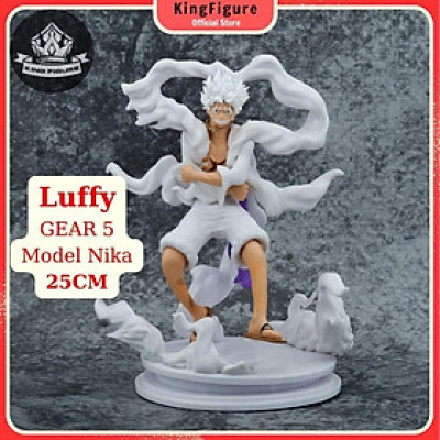 Mô Hình Luffy Gear 5 Model Nika Thần Mặt Trời 25cm Mô hình One Piece Cao Cấp, Figure Mô Hình Anmie One Piece Luffy Vua H